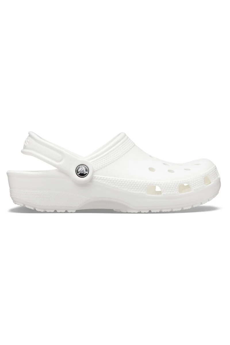 Crocsy Damskie Medyczne – Classic Clog – białe