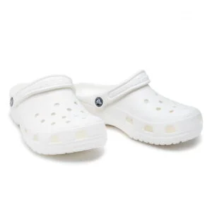 Crocsy Damskie Medyczne – Classic Clog – białe