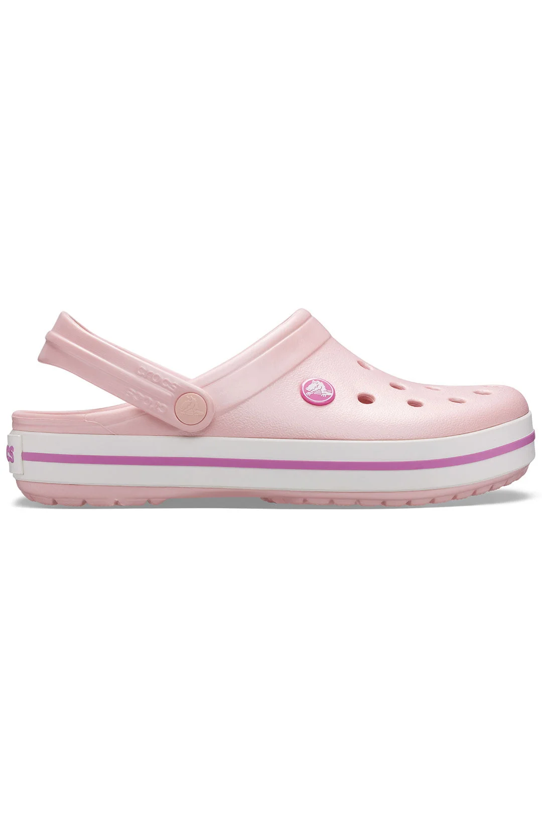 Crocsy Damskie Medyczne – Crocband – różowe
