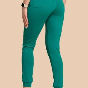 Spodnie medyczne damskie – Scrubs Joggery zielone