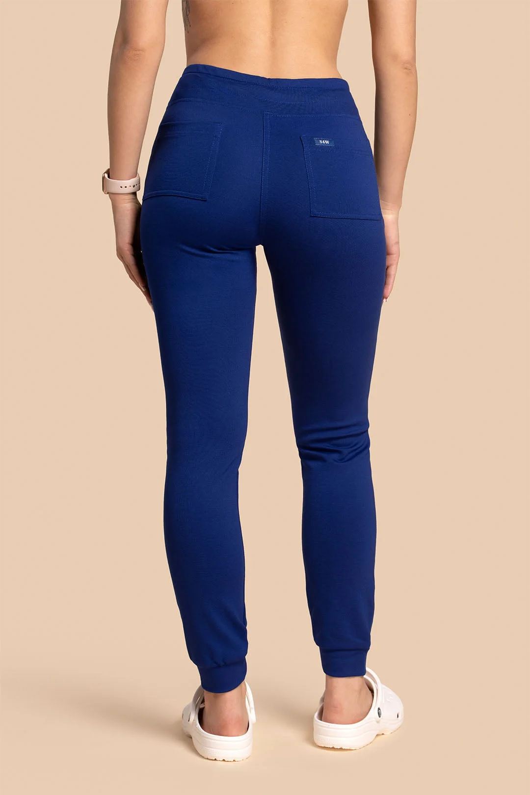 Spodnie medyczne damskie – Scrubs Joggery granatowe