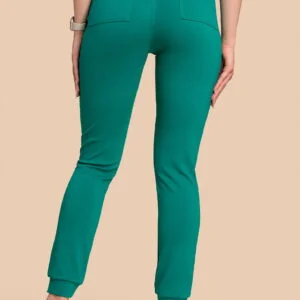 Spodnie medyczne damskie – Scrubs Joggery zielone
