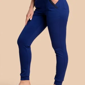 Spodnie medyczne damskie – Scrubs Joggery granatowe