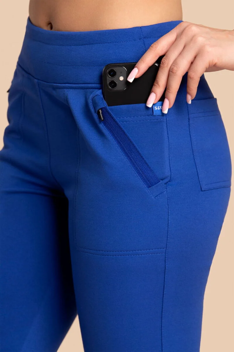 Spodnie medyczne damskie – Scrubs Joggery chabrowe