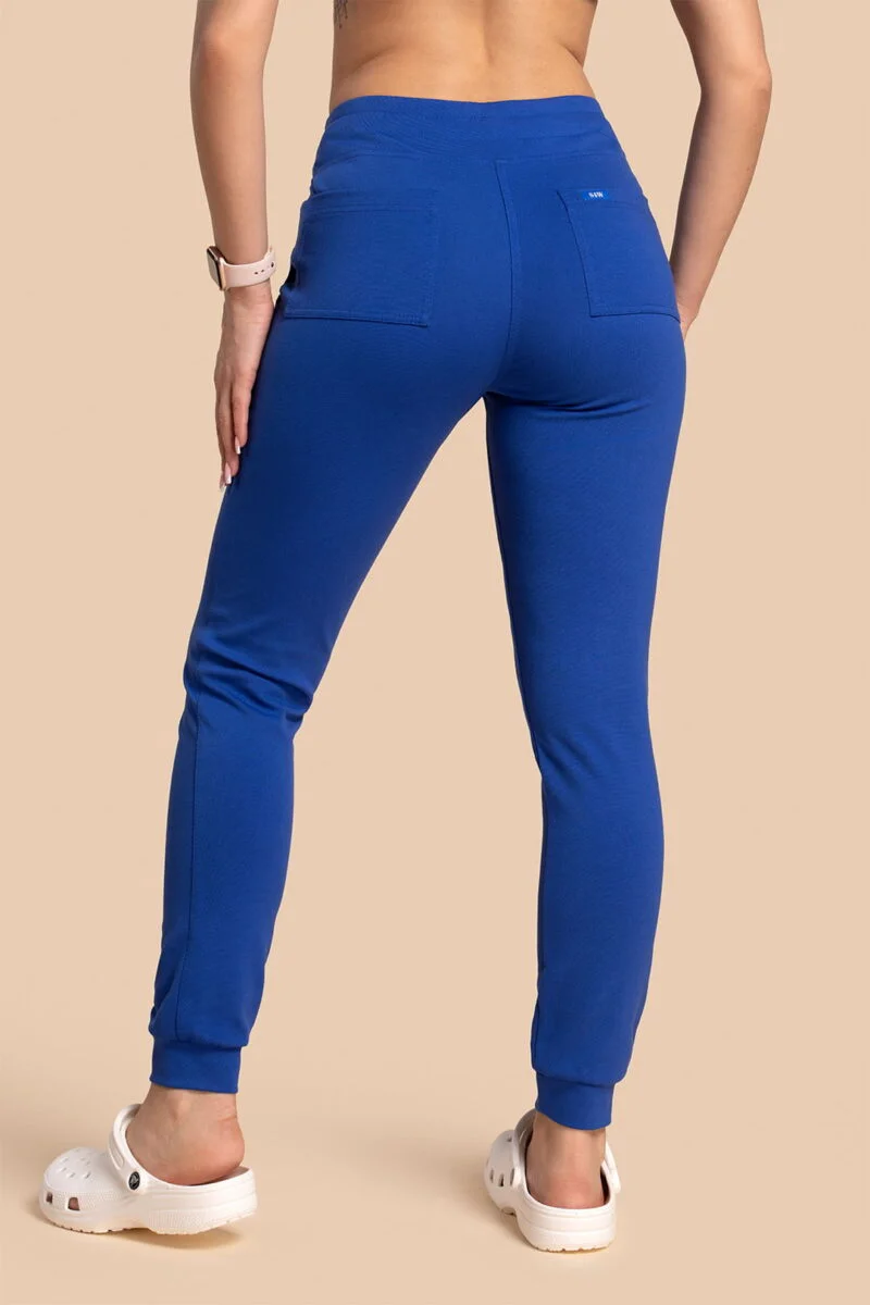 Spodnie medyczne damskie – Scrubs Joggery chabrowe