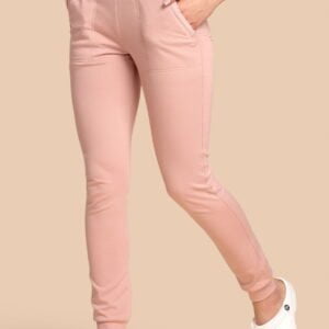 Spodnie medyczne damskie – Scrubs Joggery różowe