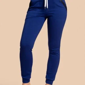 Spodnie medyczne damskie – Scrubs Joggery granatowe