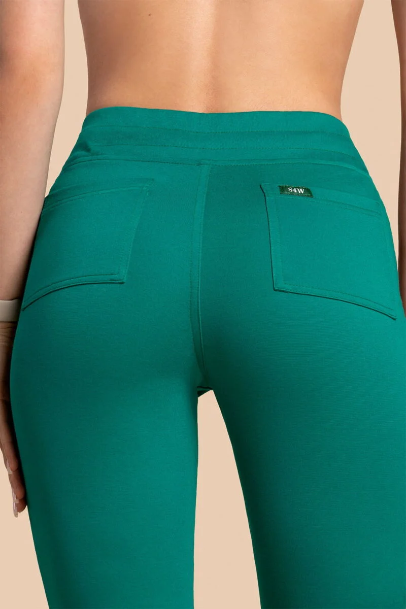 Spodnie medyczne damskie – Scrubs Joggery zielone