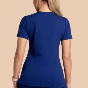 Bluza medyczna damska – Scrubs Twozip granatowy