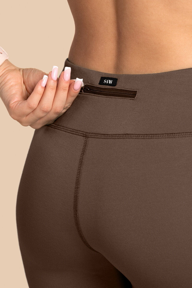 Spodnie medyczne damskie – Scrubs Yoga Pants brązowe