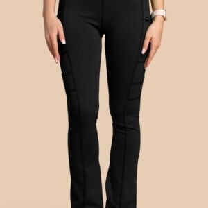 Spodnie medyczne damskie – Scrubs Yoga Pants czarne