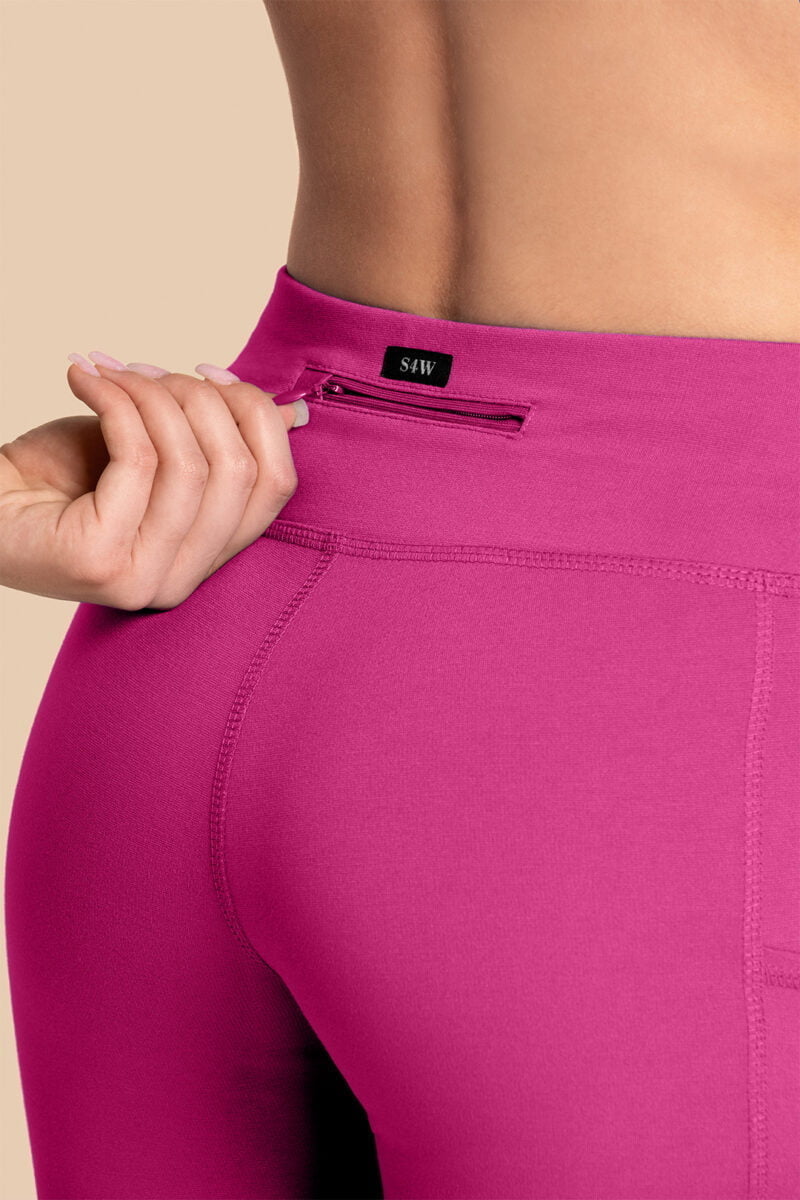 Spodnie medyczne damskie – Scrubs Yoga Pants magenta