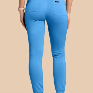 Spodnie medyczne damskie – Scrubs Joggery niebieskie