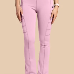 Spodnie medyczne damskie – Scrubs Yoga Pants cukierkowy róż