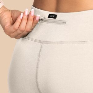 Spodnie medyczne damskie – Scrubs Yoga Pants beżowe