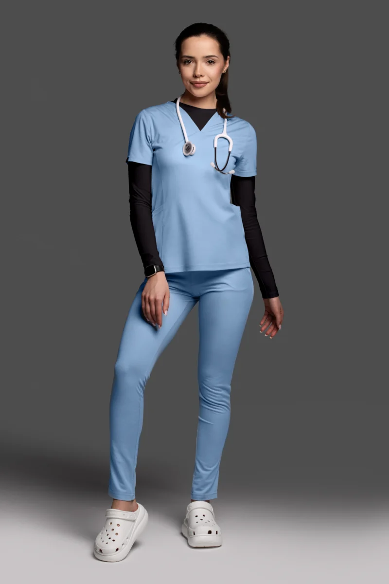 Bluza medyczna damska - Underscrubs czarna