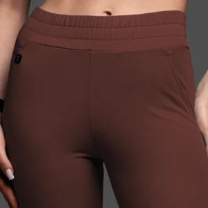 Spodnie Medyczne Damskie - Scrubs Classic Pants Light czekoladowy braz