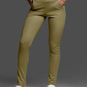 Spodnie Medyczne Damskie - Scrubs Classic Pants Light oliwkowy