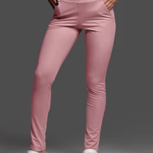 Spodnie Medyczne Damskie - Scrubs Classic Pants Light rozowe(6)