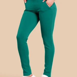 Spodnie Medyczne Damskie - Scrubs Classic Pants zielone